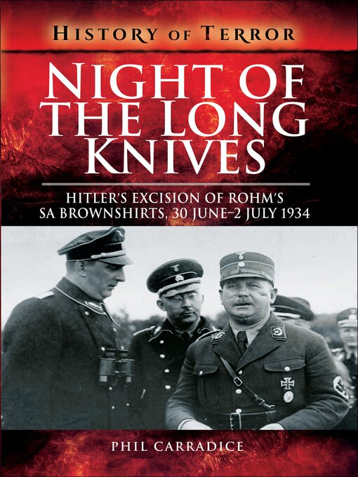 Title details for Night of the Long Knives by Phil Carradice - Available